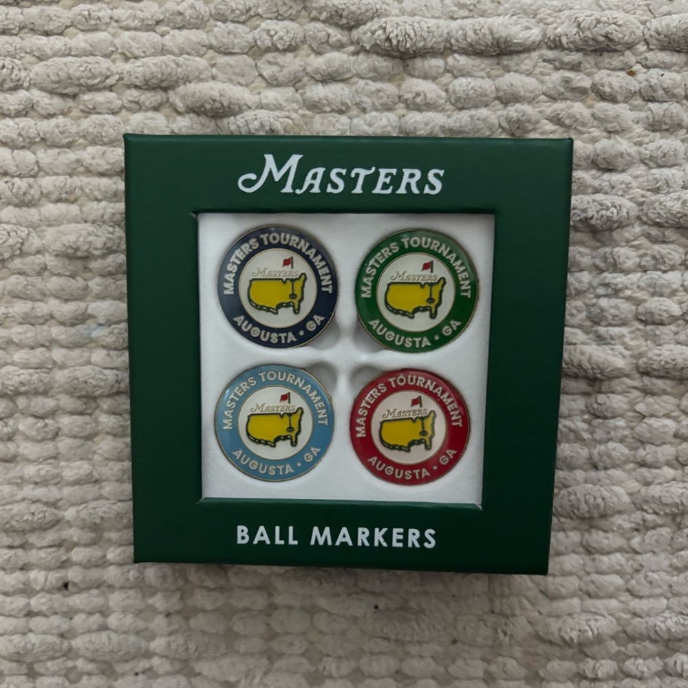 Masters Ball Markers Set of 4